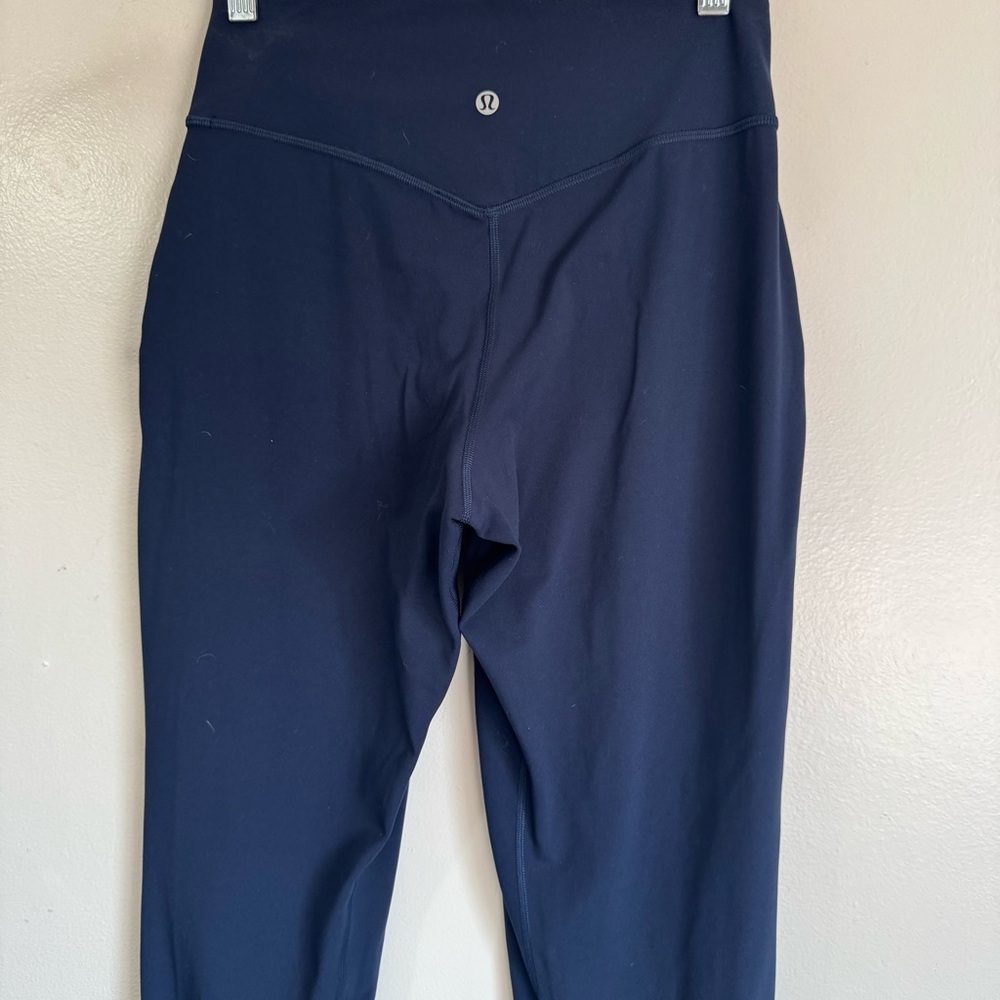 Lululemon Align High-Rise Cropped Jogger True Navy Nulu Size 6 - Picture 6 of 13